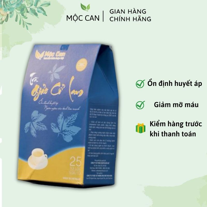 Trà Giảo Cổ Lam Ổn Định Huyết Áp, Tim Mạch, Detox, Giảm Cân, Tăng Cường Miễn Dịch