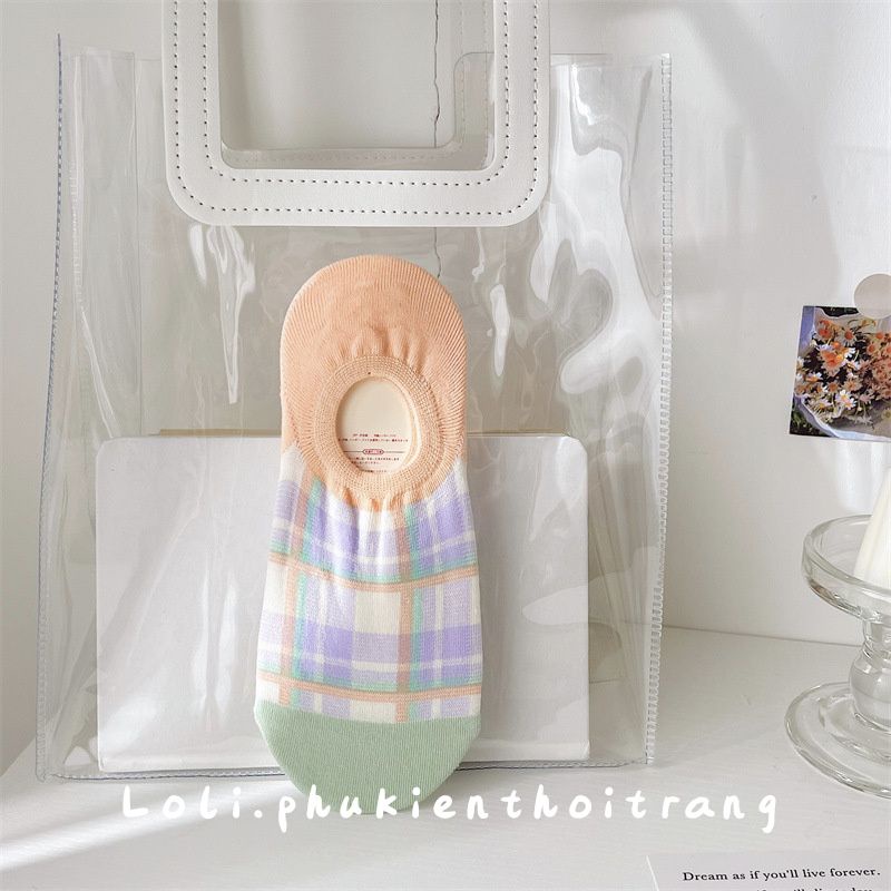 Tất Vớ Nữ Lười Nửa Bàn Chân Hình Hoa Nhiều Màu Sắc Dễ Thương - Loli.phukienthoitrang