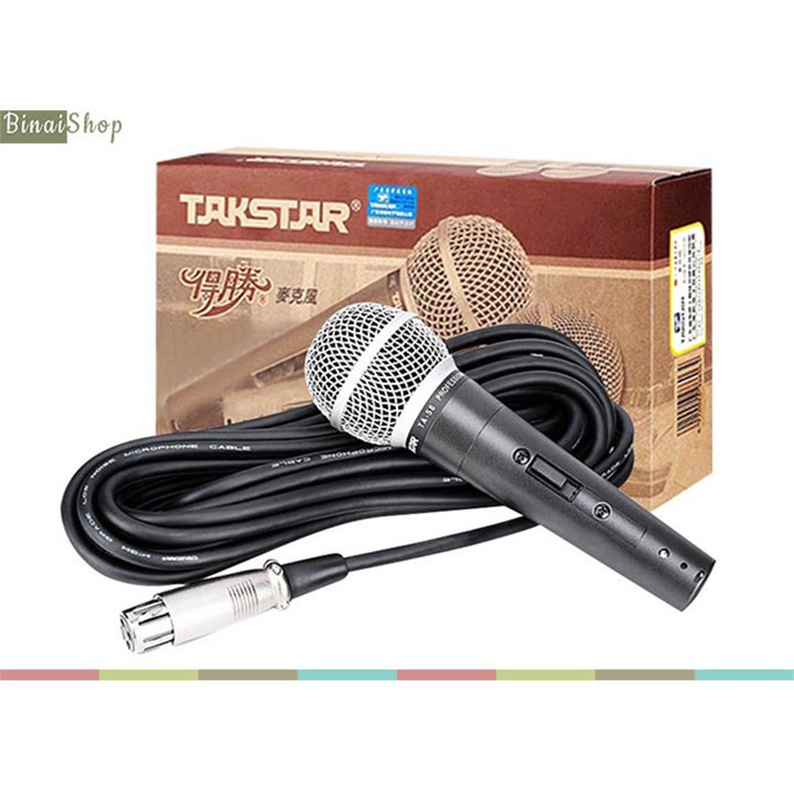 [Mã ELHACE giảm 4% đơn 300K] Micro karaoke gia đình Takstar TA-58