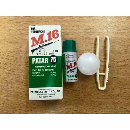 Dầu đau răng M16 Thái Lan