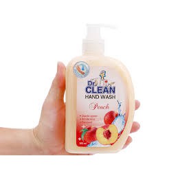 Nước Rửa Tay Dr.Clean 500ml mẫu mới