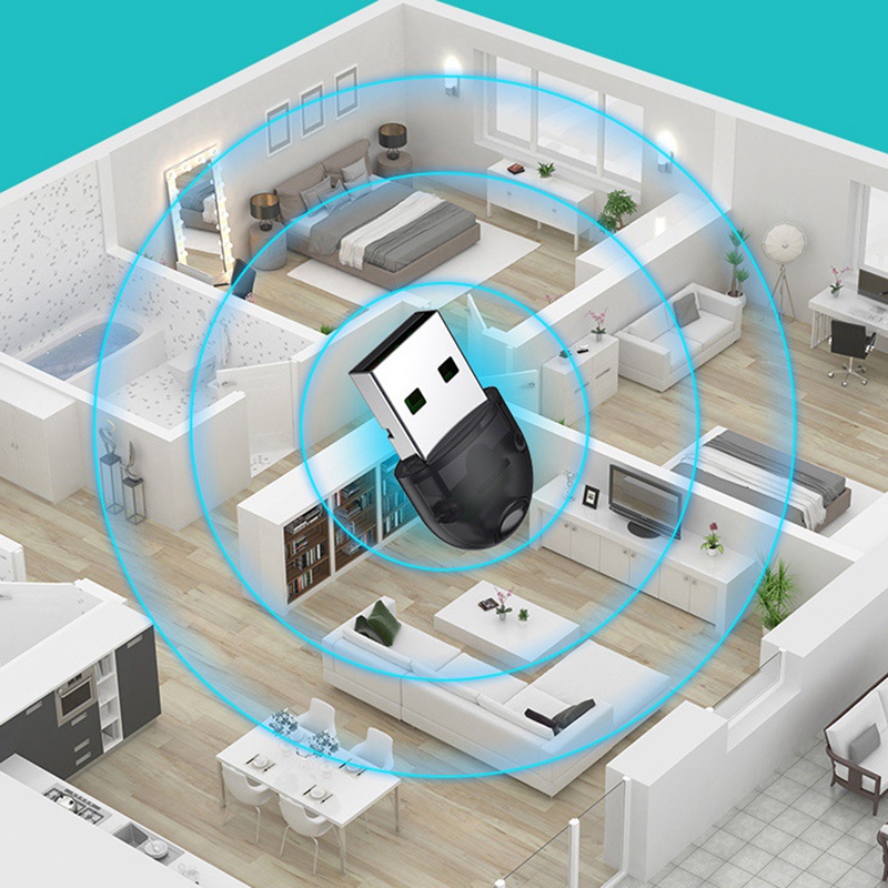 Thiết bị nhận tín hiệu không dây Bluetooth 5.0 20M màu đen | BigBuy360 - bigbuy360.vn