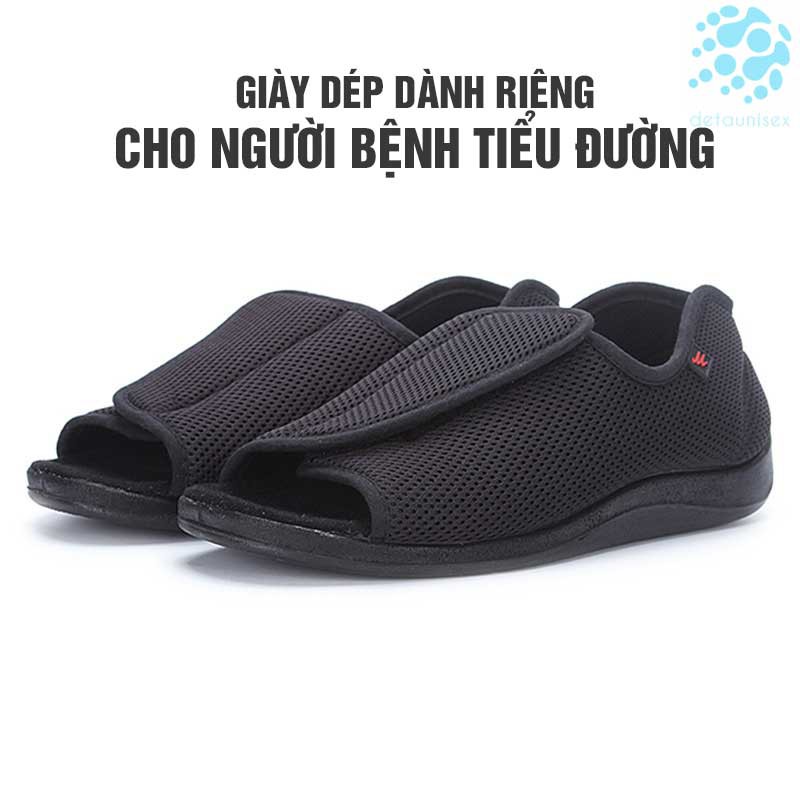 Giày vải cho người bệnh tiểu đường Detaunisex - TIDU02