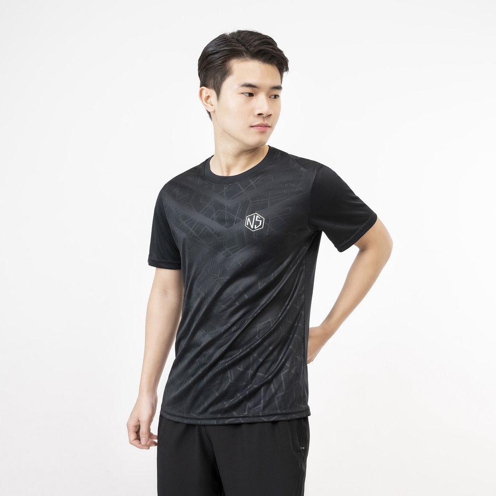 Áo phông thể thao nam JUN FASHION STORE áo thun nam ép vân, co giãn, đủ màu, shop tự chụp