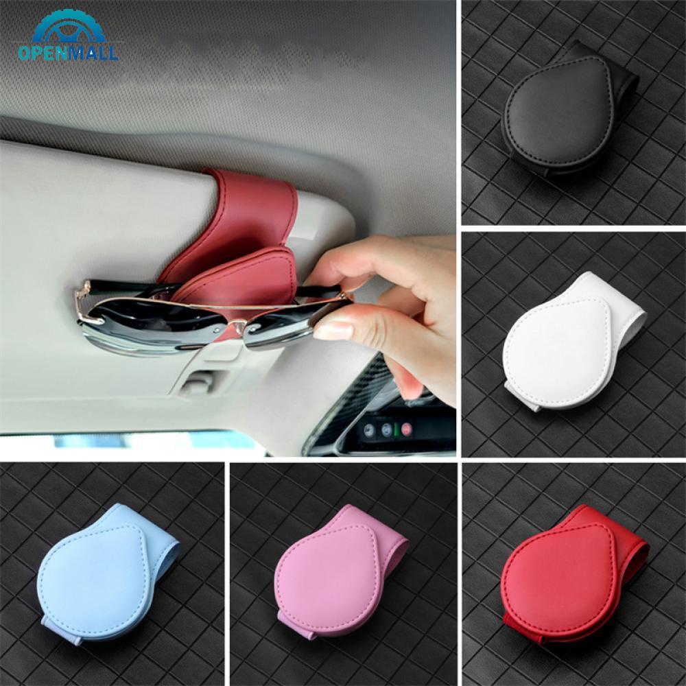 Kẹp Kính Mát Bằng Da Đa Năng F7N4 Cho Xe Hơi