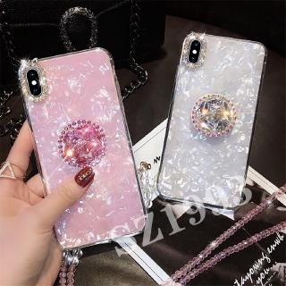 Ốp lưng đính đá lấp lánh cho iPhone x / 8 / 7 / 6 / 6S / Plus