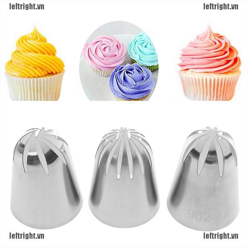 Bộ 3 Đuôi Bắt Bông Kem Cỡ Lớn DIY