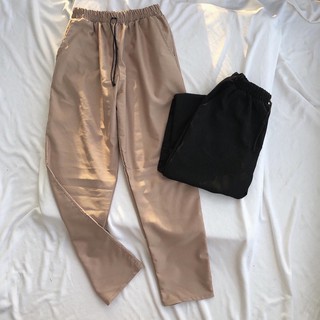 Quần baggy vải ( chất mềm )