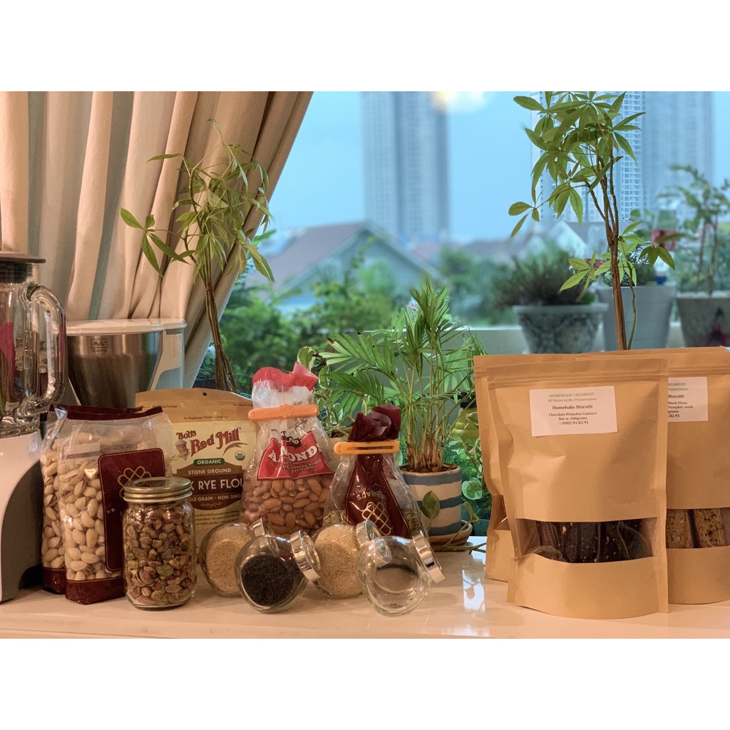 Bánh Biscotti (Chocolate Pistachio Cantucci)- 200g