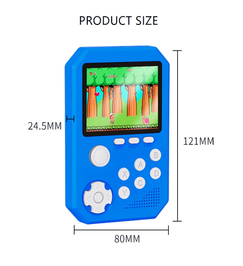 A6 Mini Handheld Game Console Players 900 in 1 Game Retro Game Consoles Console Games Card Gaming METREL