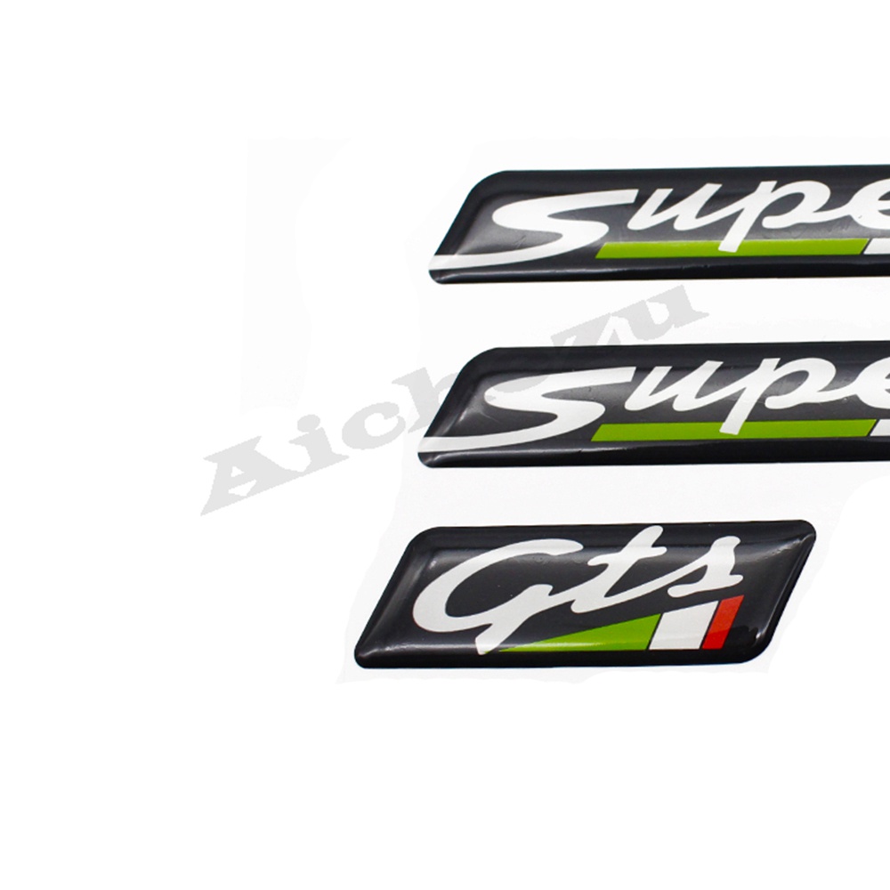 Miếng Dán 3D Trang Trí Xe Máy Vespa Beverly GTS GTV LX Sprint Spring 50 125 150 250 300 E