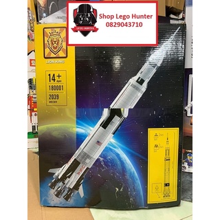 Xếp Hình City Bộ lắp ráp Tên lửa thám hiểm vũ trụ Nasa Lion KIng 180001