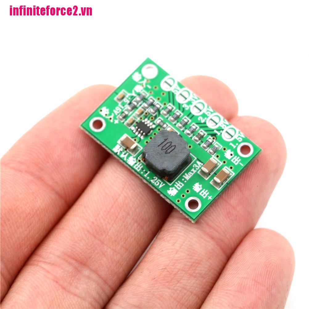 Mô Đun Hạ Áp Dc-Dc Từ 5~16v Sang 1.5v 1.8v 2.5v 3.3v 5v 3a