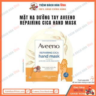 Mặt nạ dưỡng tay AVEENO Repairing Cica Hand mask cấp ẩm và làm mềm da tay chỉ sau 10 phút