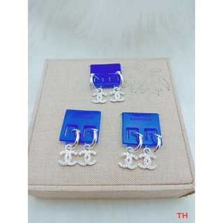 Bông tai trẻ em bạc ta