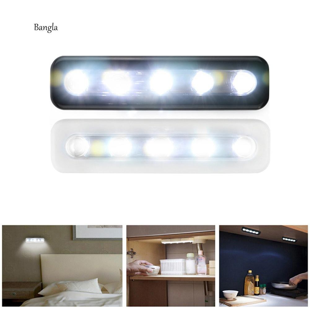 Bảng đèn led 5 bóng có công tắc chạm điều khiển chiếu sáng ngăn tủ/ bếp nấu tiện lợi