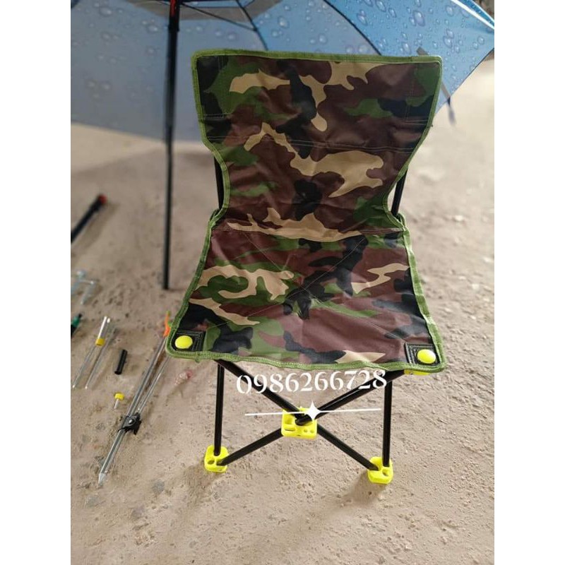Ghế câu cá rằn ri gấp gọn siêu bền 🌟 Giá siêu rẻ_ hàng chất lượng🌟 ghế câu cá dã ngoại