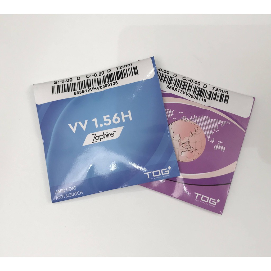 Tròng kính cận viễn loạn lão chiết suất 1.56 tog OURESS