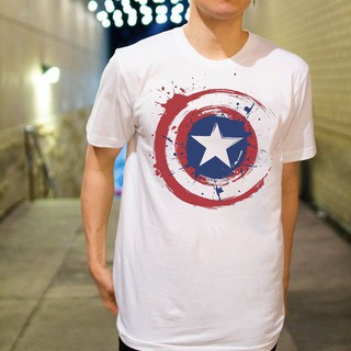 Áo thun hình nghệ thuật Captain America
