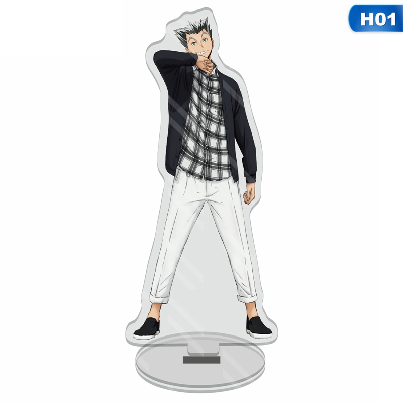 Mô hình đứng hình nhân vật trong Haikyuu bằng nhựa acrylic