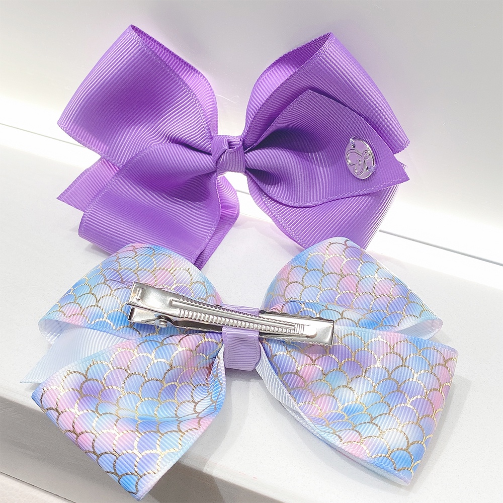 Set 8 kẹp tóc KIDSBOWS hình nơ dễ thương cho bé gái