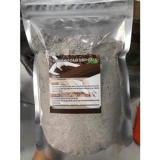 Nạ ủ trắng cám gạo cafe