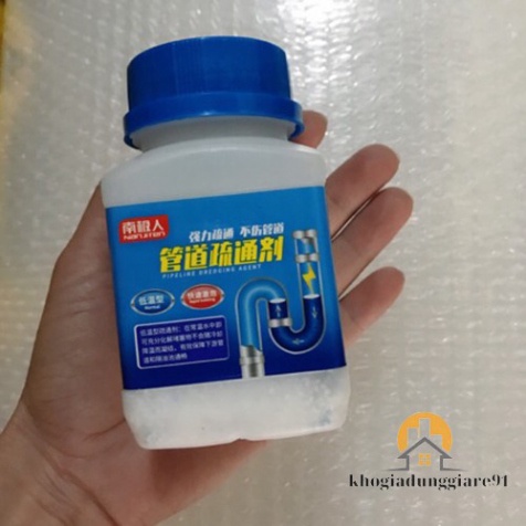 BỘT THÔNG TẮC NGHẼN CỐNG NẮP XANH tiện lợi