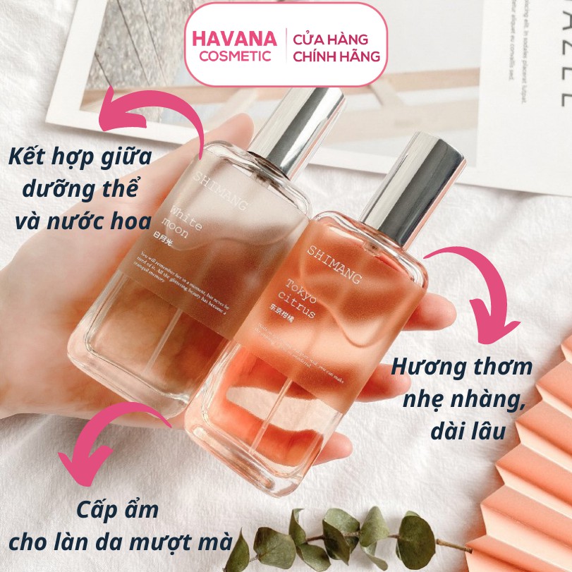 Xịt thơm body, nước hoa Shimang Body Mist 50ml hàng chính hãng | BigBuy360 - bigbuy360.vn