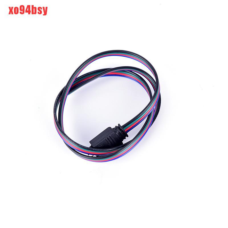 1 Dây Nối Đầu Đực 50cm 4pin Màu Đỏ Cho Đèn Led Rgb 3528 5050