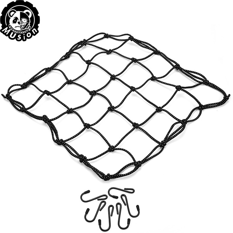 Lưới phản quang dùng giữ nón bảo hiểm / hành lý trên xe mô tô tiện lợi