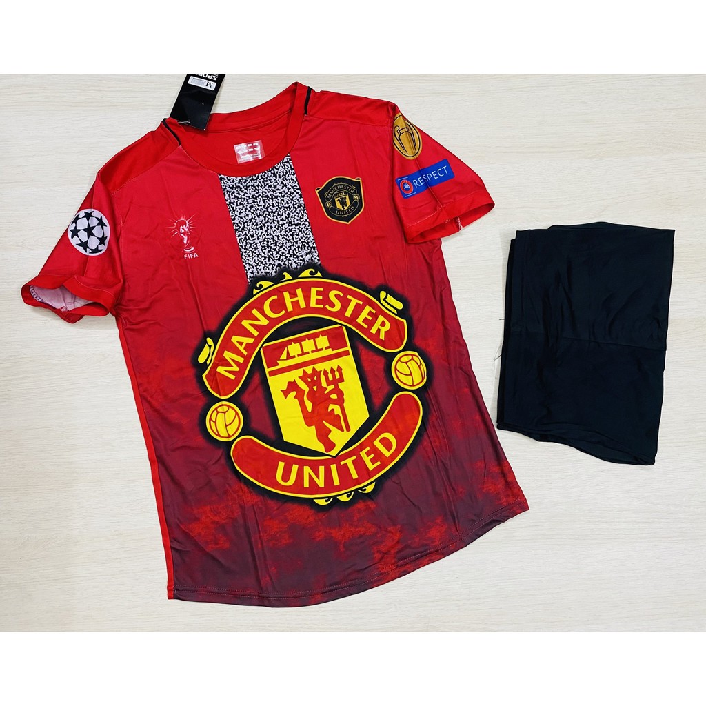 [ FREESHIP] ÁO BÓNG ĐÁ, ĐÁ BANH CLB Manchester United⚠️𝑭𝑹𝑬𝑬𝑺𝑯𝑰𝑷⚠️ CHẤT THUN THÁI CAO CẤP