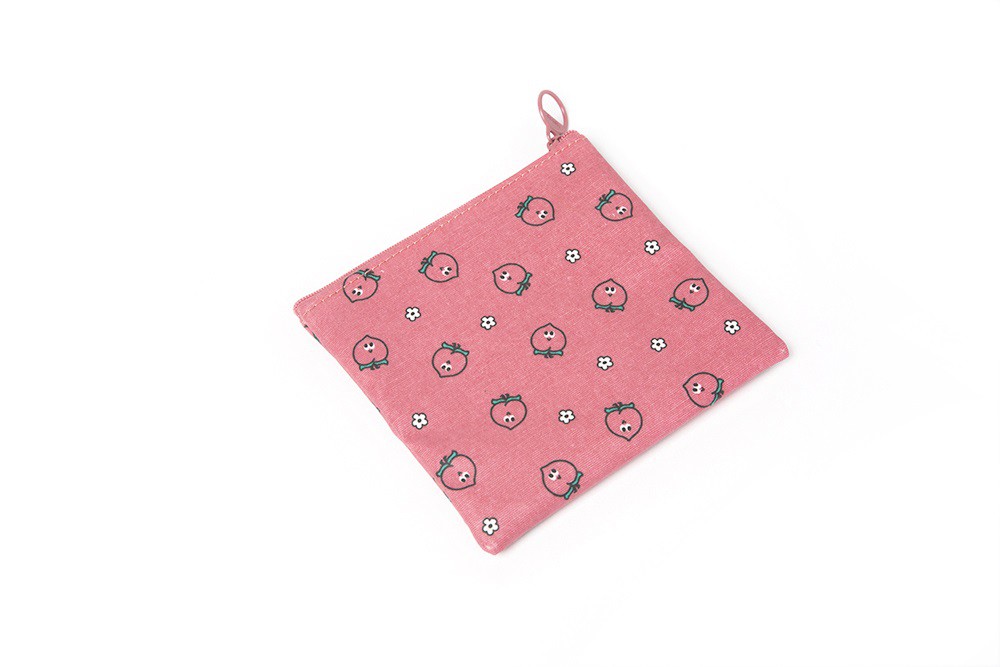 Túi Vuông Mini ARTBOX Hàn Quốc Chống Nước Hình Quả Đào Cute