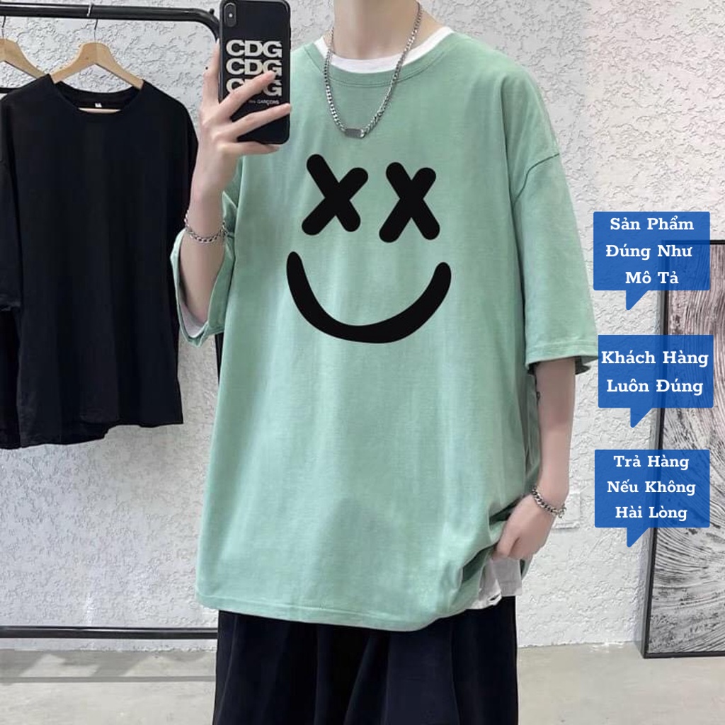 Áo phông rộng Unisex nam nữ freesize cá tính mạnh mẽ