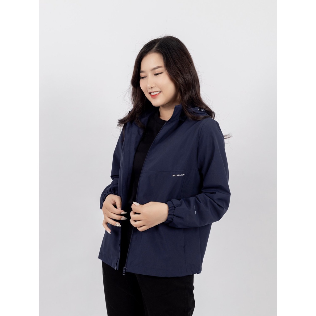 Áo Gió YODY Nữ 3C Plus Năng Động Ấm Áp Cản Gió Có Mũ AKN5040