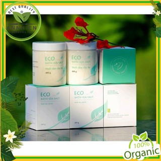 Muối Tắm Bé ECO Hộp Lớn  400g An Toàn Cho Bé Yêu Giúp Phòng và Điều Trị Các Bệnh Ngoài Da ( rôm , sảy , mề đay)