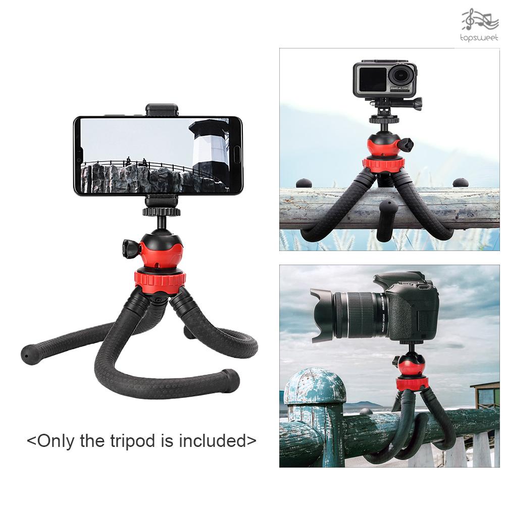 Giá Đỡ Ba Chân Bạch Tuộc Xoay 360 Độ Kèm Ốc Vít 1 / 4 Inch° Phụ Kiện Đầu Bi Chịu Tải 2kg Cho Điện Thoại Thông Minh / DSLR / Action | BigBuy360 - bigbuy360.vn