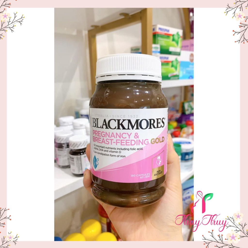 Vitamin Blackmore Pregnancy 180v tổng hợp cho bà bầu