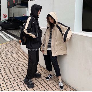 Áo khoác Kaki Nam Nữ Form rộng (size L và Xl)