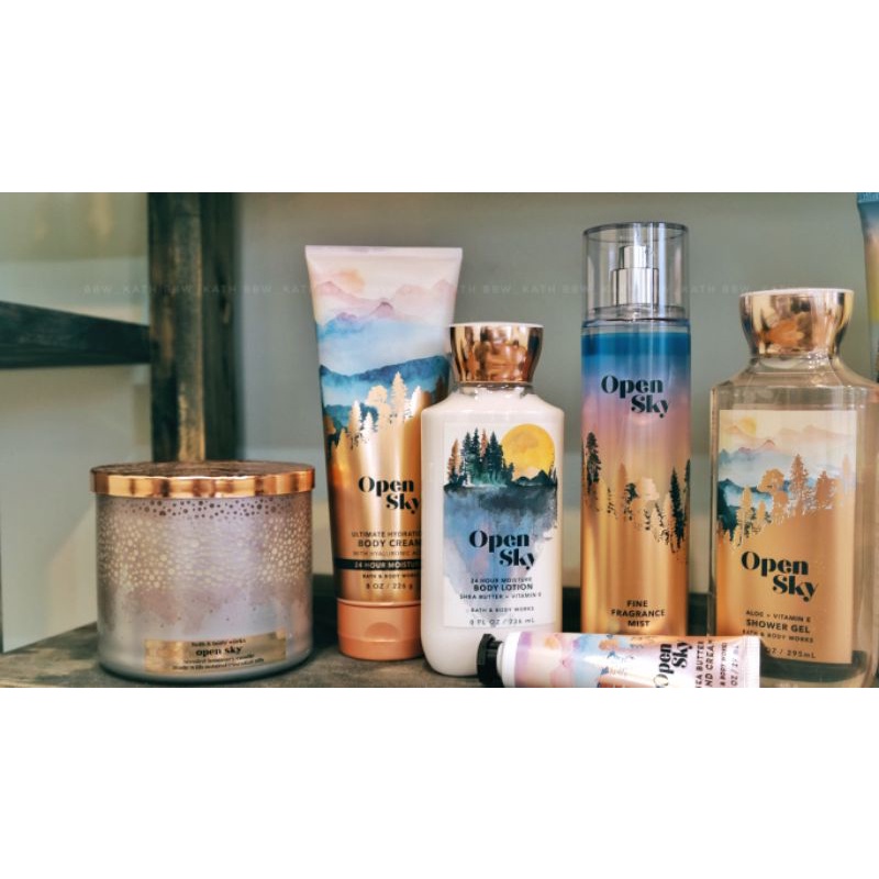 🌄 OPEN SKY 🌲 Xịt thơm 236ml Bath & Body Works via Kath