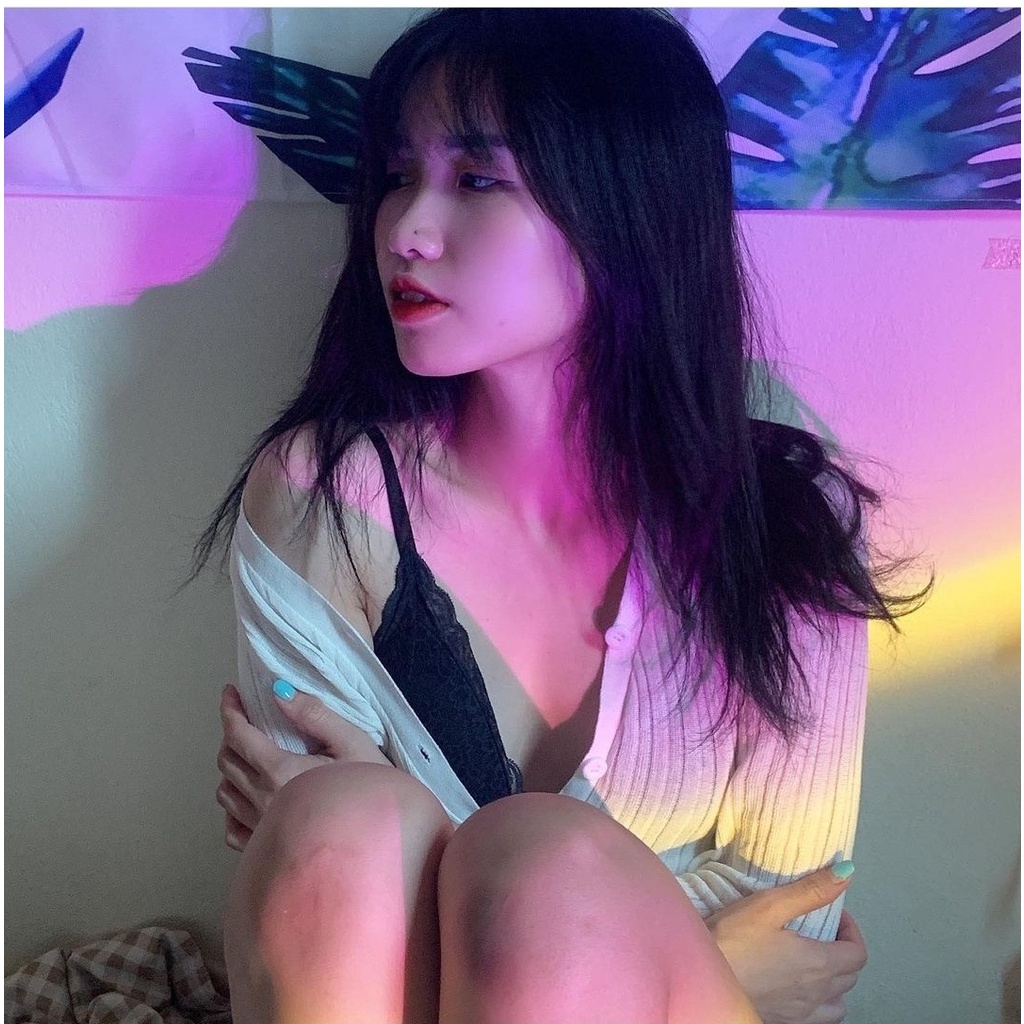 [Ảnh thật] Ao khác cardigan len mỏng sexy/ Amber | BigBuy360 - bigbuy360.vn