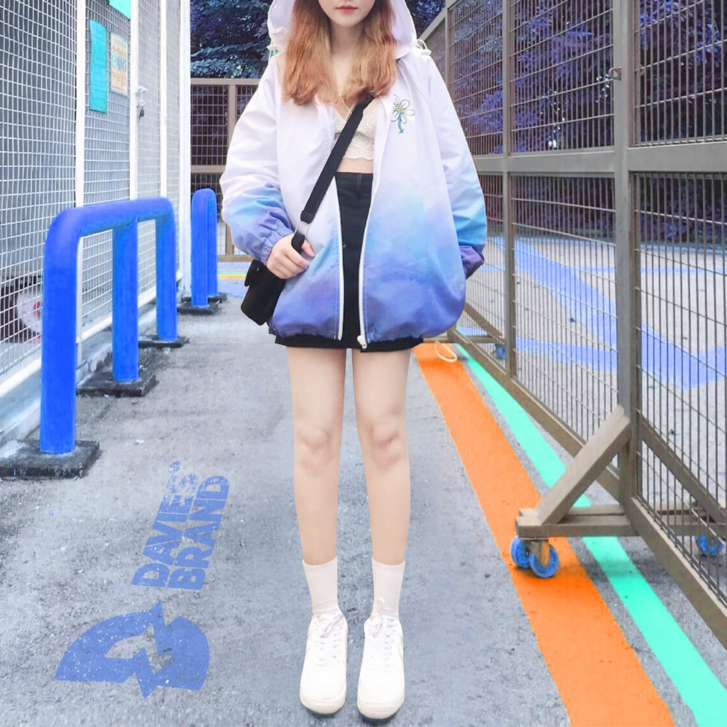 Áo khoác dù nữ form rộng DAVIES - Davies Farm Jacket
