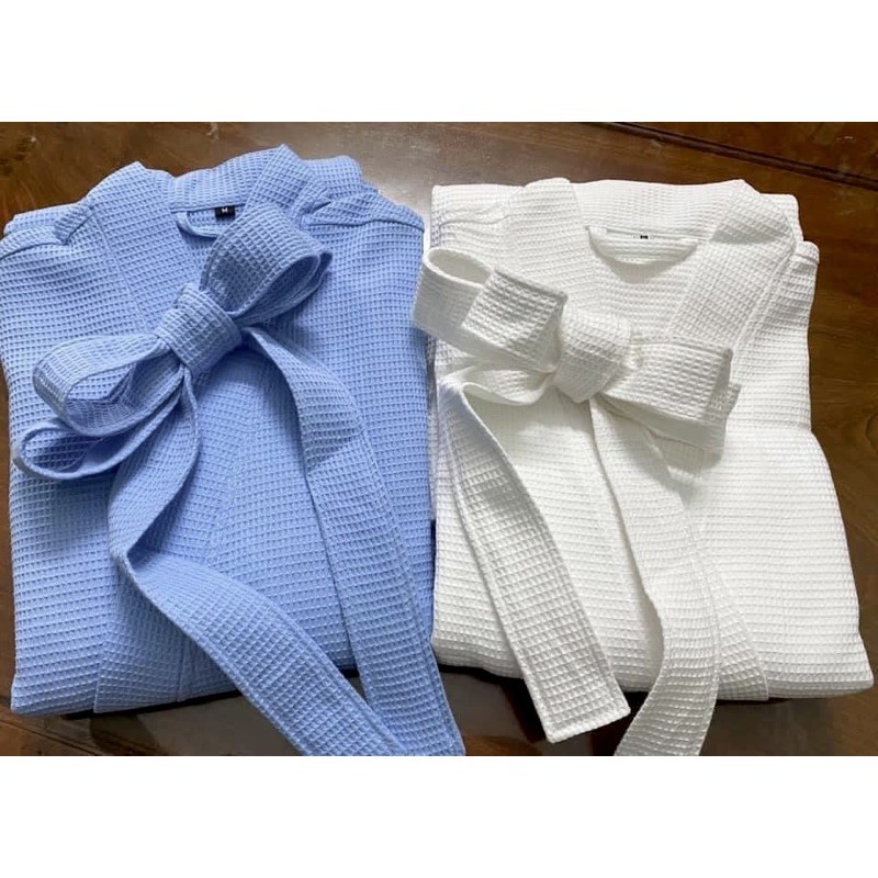 Áo choàng tắm tổ ong 100% cotton