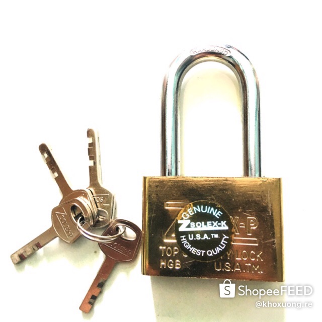 Ổ KHÓA ĐA NĂNG USA ZSOLEX - Càng dài tiện lợi 40mm