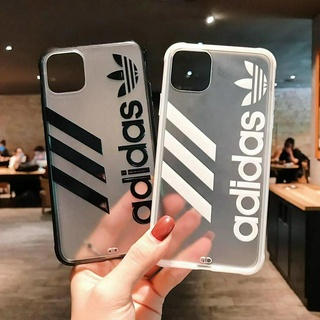 Ốp Lưng Tpu Mềm Trong Suốt Chống Rơi In Logo Adidas Cho Iphone11pro Iphone7 / 8 / 9 Iphone7plus / 8plus Iphonex / Xr Xsmax Iphone11 11pro 11promax Se2