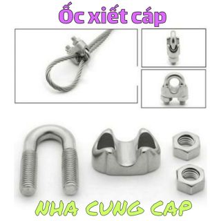 (GIÁ HỦY DIỆT) ỐC XIẾT CÁP THÉP NHIỀU SIZE