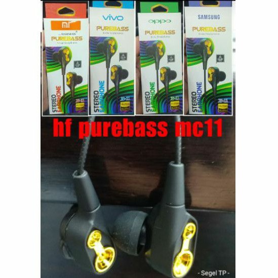 Tai Nghe Nhét Tai Purebass Mc11 Jb11 Hf | BigBuy360 - bigbuy360.vn