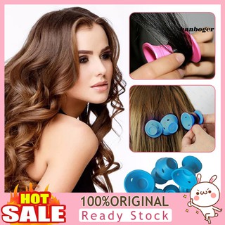 [Hàng mới về] 10 Lô cuốn tóc bằng silicon tiện dụng