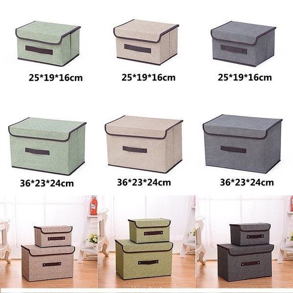 Hộp Vải Đựng Đồ Tiện Lợi , Thùng Đựng Quần Áo Đa Năng E4