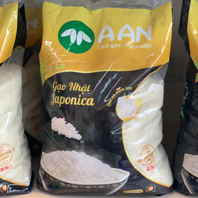 GẠO NHẬT JAPONICA TÚI 5KG- HSD LUÔN MỚI