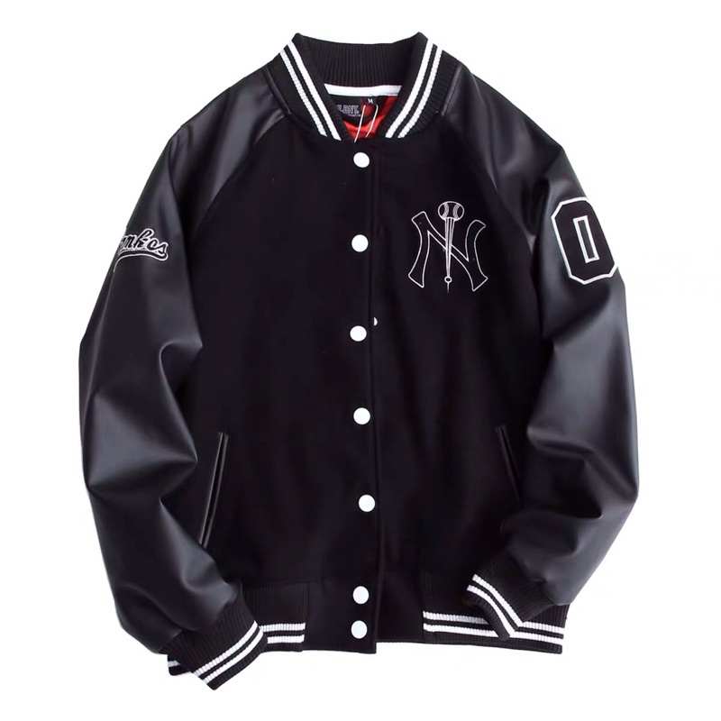 ÁO KHOÁC BOMBER MLB NY HÀNG AUTH [bao check]LOẠI 2L